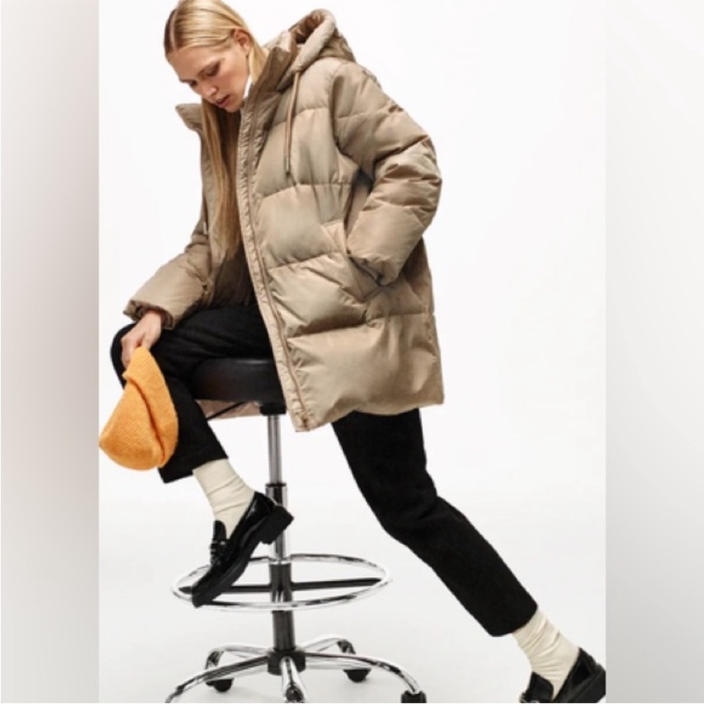 M. ZARA WATER AND WIND PROTECTION HOODED DOWN COAT